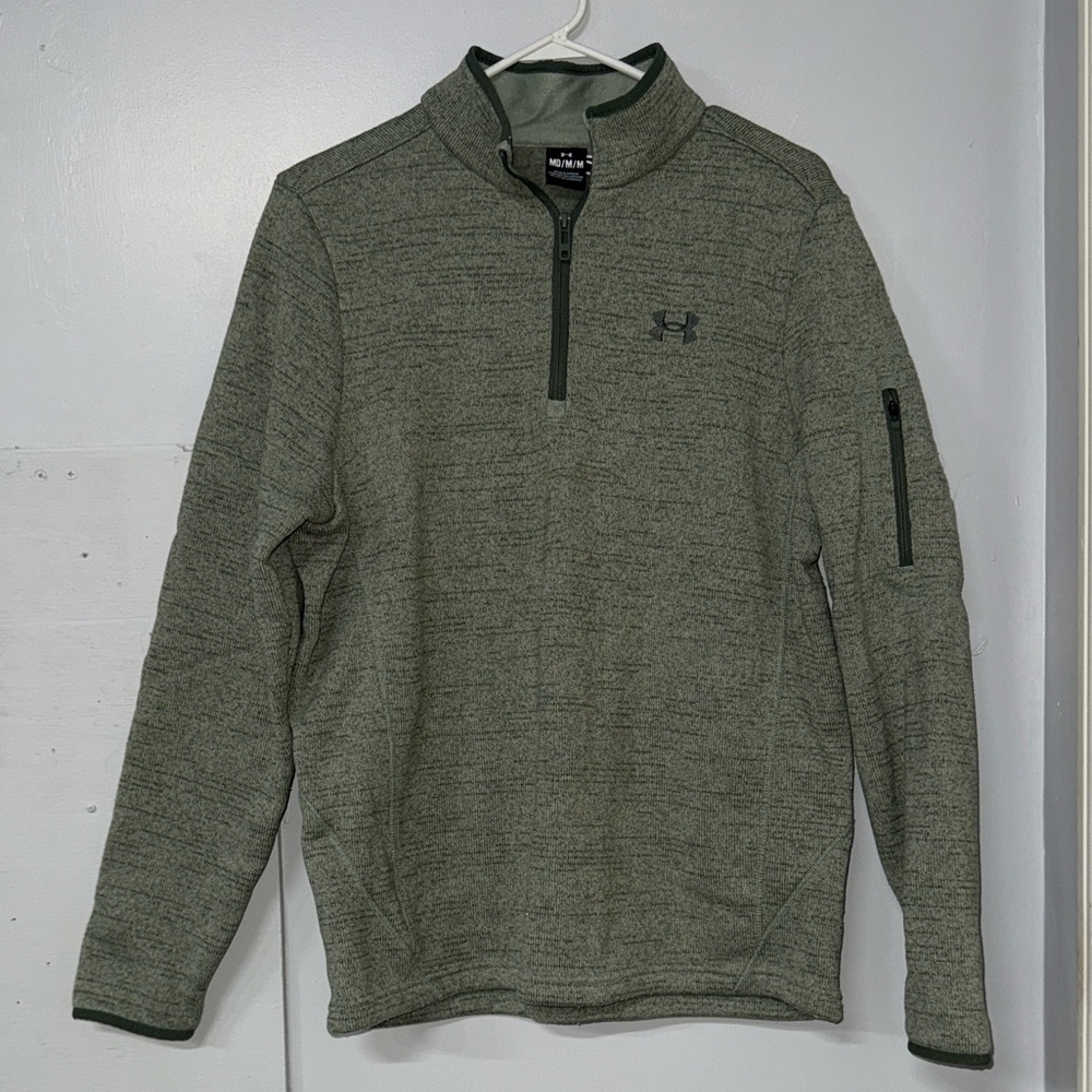 Under Armour Gray Quarter-Zip Pullover
